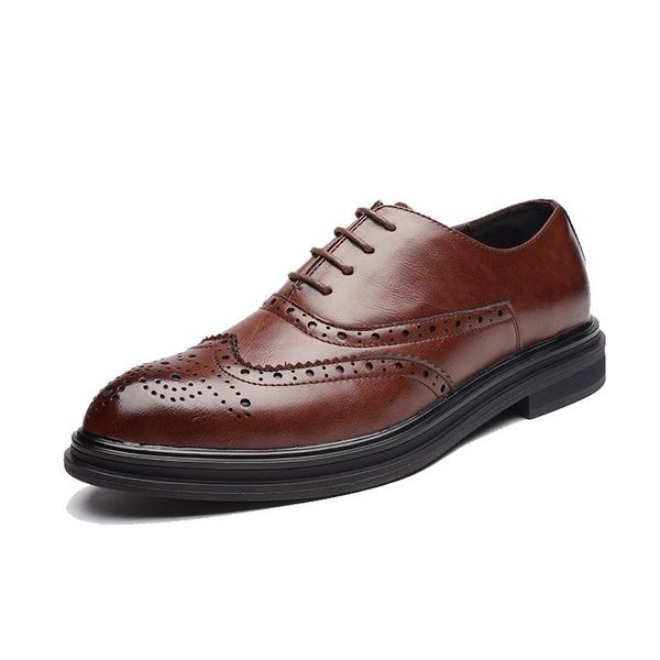 new retro bullock design men classic business formal shoes pointed toe leather shoes men oxford dress plus size 38-48, Black
new retro bullock design men classic business formal shoes pointed toe leather shoes men oxford dress plus size 38-48, Black