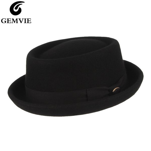 gemvie men women 100% wool felt crushable porkpie fedora hat vintage curved brim pork pie wool hat autumn winter c0123, Blue;gray
gemvie men women 100% wool felt crushable porkpie fedora hat vintage curved brim pork pie wool hat autumn winter c0123, Blue;gray