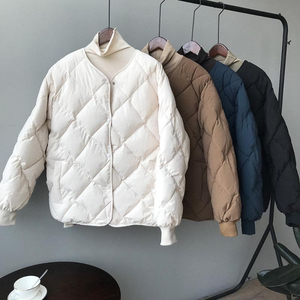 women's down & parkas 2021 winter jacket coat women fashion solid color korean jackets woman clothing warm short casual loose p, Black
women's down & parkas 2021 winter jacket coat women fashion solid color korean jackets woman clothing warm short casual loose p, Black
