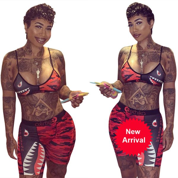 ethika women clothes summer designer 2pcs suits fashion bras shorts clothing sets sports camouflage suit abdda, White
ethika women clothes summer designer 2pcs suits fashion bras shorts clothing sets sports camouflage suit abdda, White