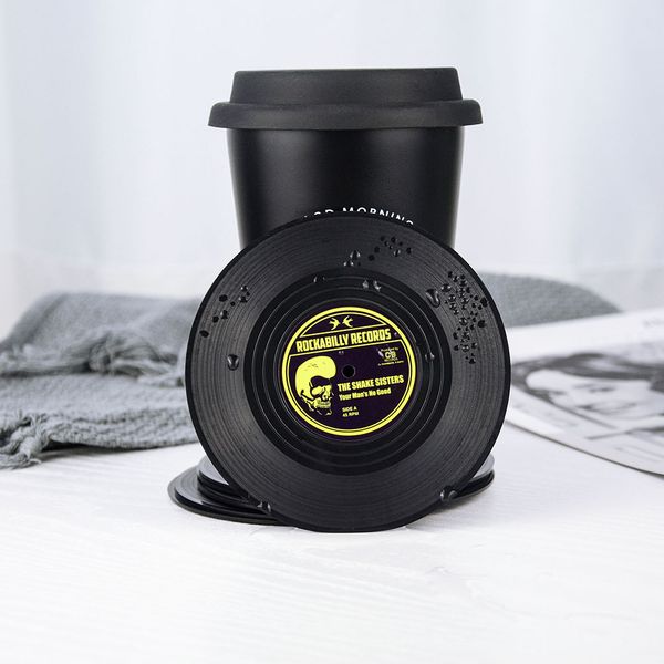 table cup mat record coaster black retro mug coaster pad heat-resistant non slip drink holder home decor dhl
table cup mat record coaster black retro mug coaster pad heat-resistant non slip drink holder home decor dhl