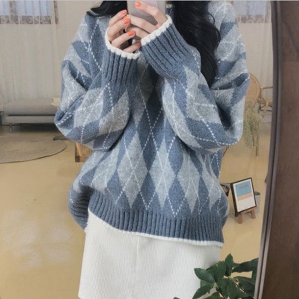 свитер осени женщин и зимой новый 2020 корейский износ пуловер пуловер sweatertop sweaterwomen зимы верхний стиль вялая свободно негабаритны, White;black
свитер осени женщин и зимой новый 2020 корейский износ пуловер пуловер sweatertop sweaterwomen зимы верхний стиль вялая свободно негабаритны, White;black