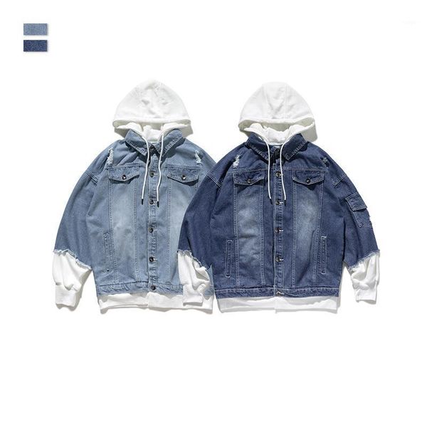 vimass men's jacket style coat 2020 spring cotton street clothing men's jacket denim outdoor1, Black;brown 
vimass men's jacket style coat 2020 spring cotton street clothing men's jacket denim outdoor1, Black;brown