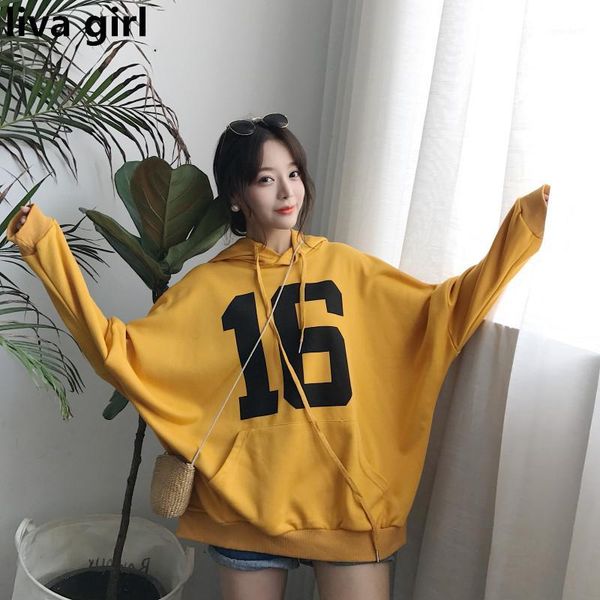 women's hoodies & sweatshirts 2021 street fashion number printed pocket women harajuku bf korean loose female sweatshirt chic hooded fl, Black
women's hoodies & sweatshirts 2021 street fashion number printed pocket women harajuku bf korean loose female sweatshirt chic hooded fl, Black