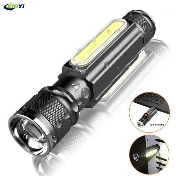 6000lm usb rechargeable multifunctional led built-in battery powerful t6 torch side cob light tail magnet work light1
6000lm usb rechargeable multifunctional led built-in battery powerful t6 torch side cob light tail magnet work light1
