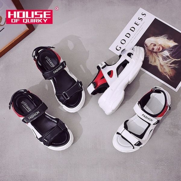 fashion open-toed sport casual platform sandals beach outdoor hollow out shoes women waterproof y200323, Black
fashion open-toed sport casual platform sandals beach outdoor hollow out shoes women waterproof y200323, Black