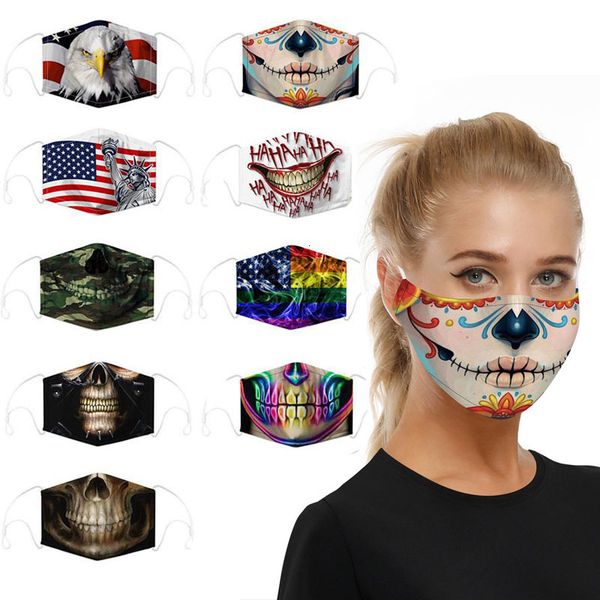dhl 3d designer face mask fashion cotton reusable face masks skull flag digital sports cosplay halloween mask dust windproof facemask
dhl 3d designer face mask fashion cotton reusable face masks skull flag digital sports cosplay halloween mask dust windproof facemask