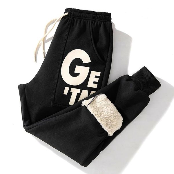 men's winter pants classic sweatpants super warm thick pants cashmere trousers for men fleece male long outdoors 1762, Black
men's winter pants classic sweatpants super warm thick pants cashmere trousers for men fleece male long outdoors 1762, Black