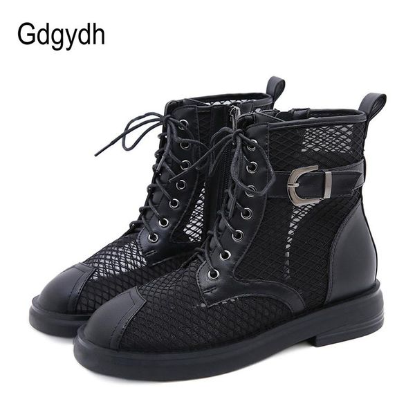 boots gdgydh spring summer hollow out women shoes round toe square heels female ankle mesh buckles design lace-up laides, Black
boots gdgydh spring summer hollow out women shoes round toe square heels female ankle mesh buckles design lace-up laides, Black