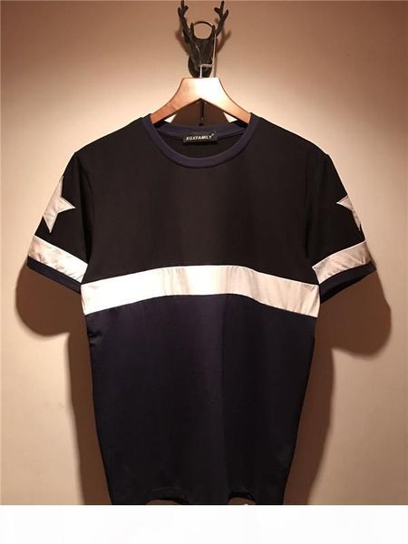 2018 new brand men t shirt casual short sleeve o-neck fashion embroidery stripe pentagram cotton t-shirt men tee shirt, White;black
2018 new brand men t shirt casual short sleeve o-neck fashion embroidery stripe pentagram cotton t-shirt men tee shirt, White;black