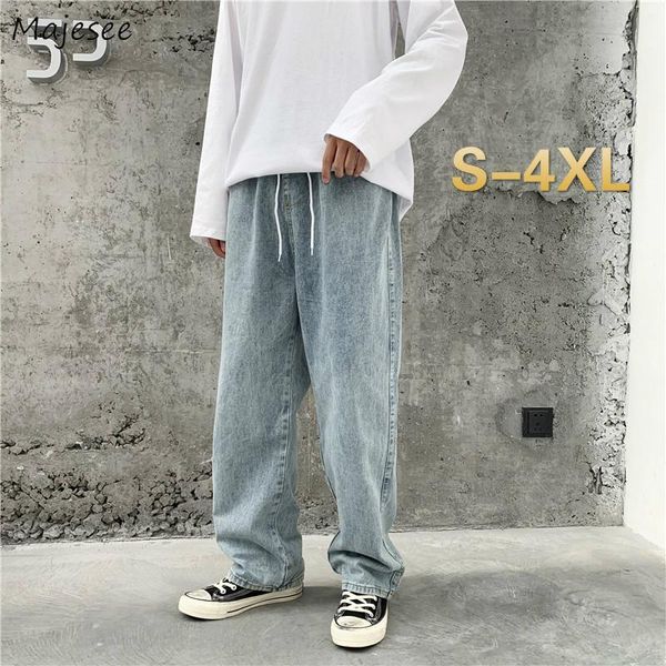 oversize s-4xl jeans men mopping vintage loose denim trousers sagging stylish student straight high street wide-leg elasticity, Blue
oversize s-4xl jeans men mopping vintage loose denim trousers sagging stylish student straight high street wide-leg elasticity, Blue