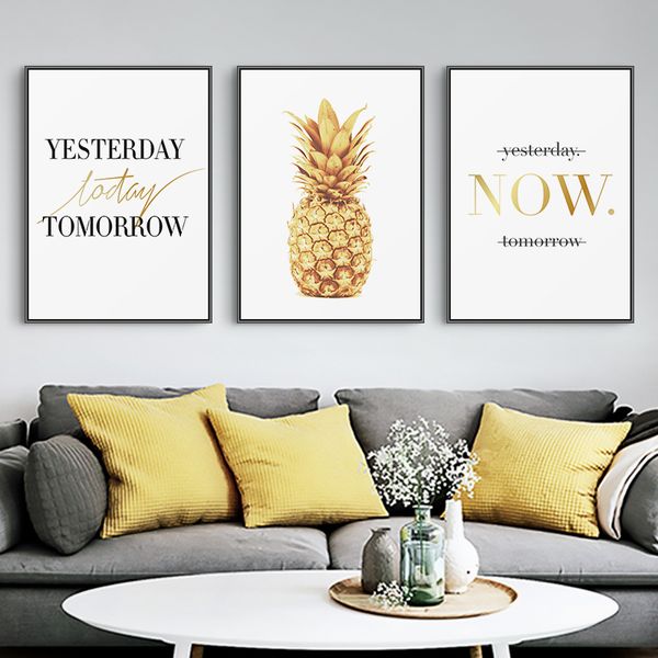 maeham morden gold letter pineapple print canvas art painting for living room wall decorative picture nordic style home decor
maeham morden gold letter pineapple print canvas art painting for living room wall decorative picture nordic style home decor