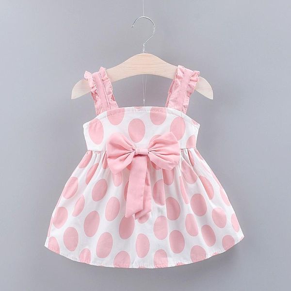 girl's dresses summer kids baby girls toddler princess sundress sleeveless strap dot pattern casual cotton dress, Red;yellow
girl's dresses summer kids baby girls toddler princess sundress sleeveless strap dot pattern casual cotton dress, Red;yellow