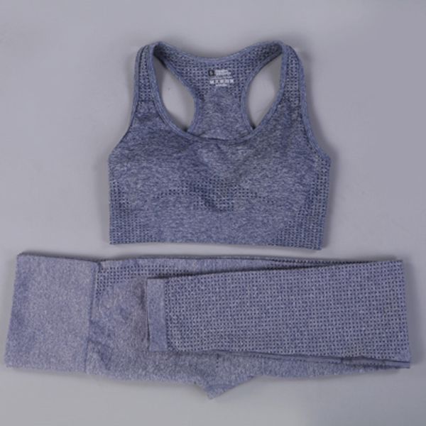 2 piece seamless yoga set women gym set sport clothes for women fitness gym clothing workout crop high waist leggings women c0122, Gray
2 piece seamless yoga set women gym set sport clothes for women fitness gym clothing workout crop high waist leggings women c0122, Gray