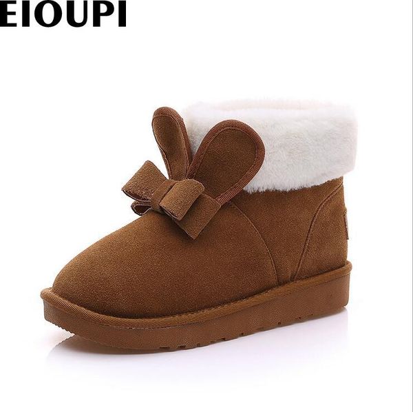 eioupi warm winter snow boots real cow leather women casual fashion thread sewing ankle butterfly knot flat boot ohz8033, Black
eioupi warm winter snow boots real cow leather women casual fashion thread sewing ankle butterfly knot flat boot ohz8033, Black