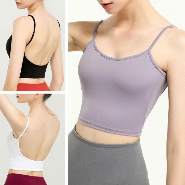 gym clothing women's sports bra spaghetti straps u back wireless padded cami crop for fitness athletic yoga dancing longline tank t, White;black
gym clothing women's sports bra spaghetti straps u back wireless padded cami crop for fitness athletic yoga dancing longline tank t, White;black