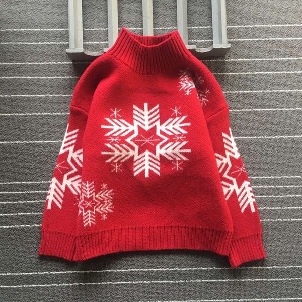 red h8542 winter spring ftival bright gift thickened warm sweater men's and women's children's clothing, Blue
red h8542 winter spring ftival bright gift thickened warm sweater men's and women's children's clothing, Blue