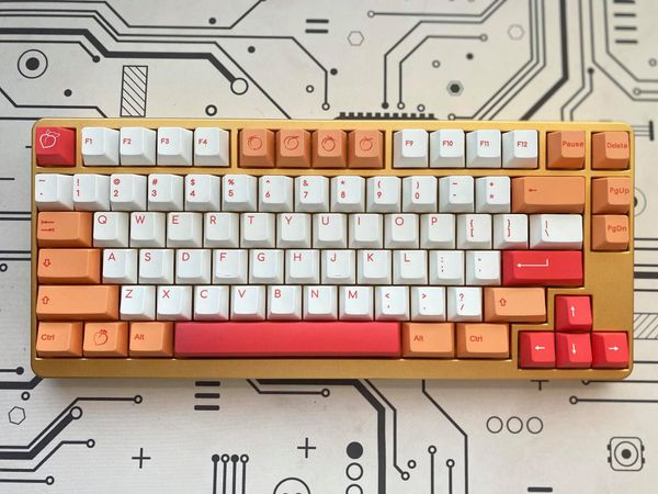 peach personality keycaps 130 key-cap cherry profile pbt sublimation keycap ikbc cherry filco mechanical keyboard
peach personality keycaps 130 key-cap cherry profile pbt sublimation keycap ikbc cherry filco mechanical keyboard