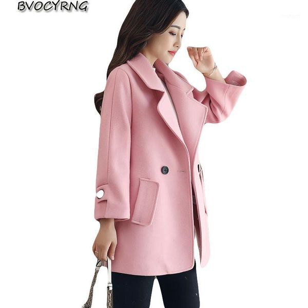 new korea autumn and winter woolen jacket women wool coat female clothes fashion large leisure outerwear a08321, Black
new korea autumn and winter woolen jacket women wool coat female clothes fashion large leisure outerwear a08321, Black