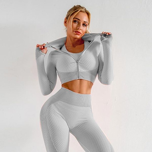 yoga outfits women set gym bra suits clothing sport fitness suit running clothes leggings seamless, White;red
yoga outfits women set gym bra suits clothing sport fitness suit running clothes leggings seamless, White;red