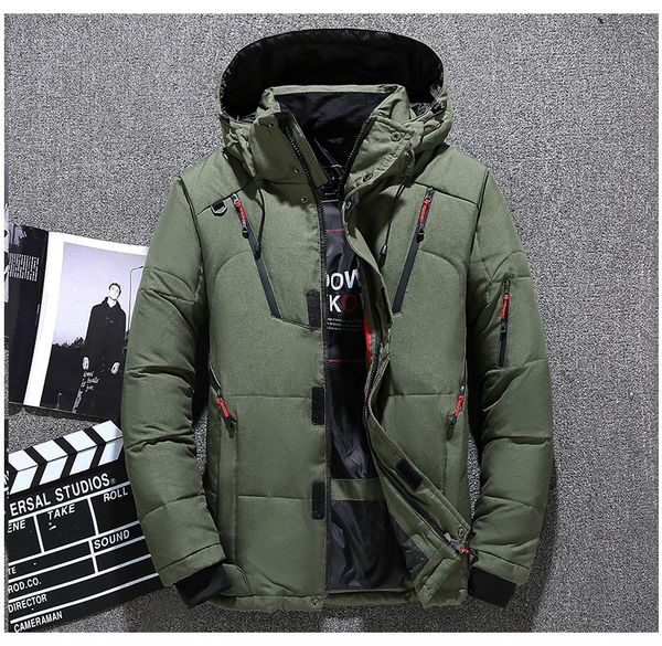 mens down coats casual parkas solid color men down puffer jackets hoooded long sleeve winter outerwear hat detachable, Black
mens down coats casual parkas solid color men down puffer jackets hoooded long sleeve winter outerwear hat detachable, Black