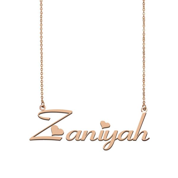 zaniyah name necklace custom nameplate pendant for women girls birthday gift kids friends jewelry 18k gold plated stainless steel, Silver
zaniyah name necklace custom nameplate pendant for women girls birthday gift kids friends jewelry 18k gold plated stainless steel, Silver