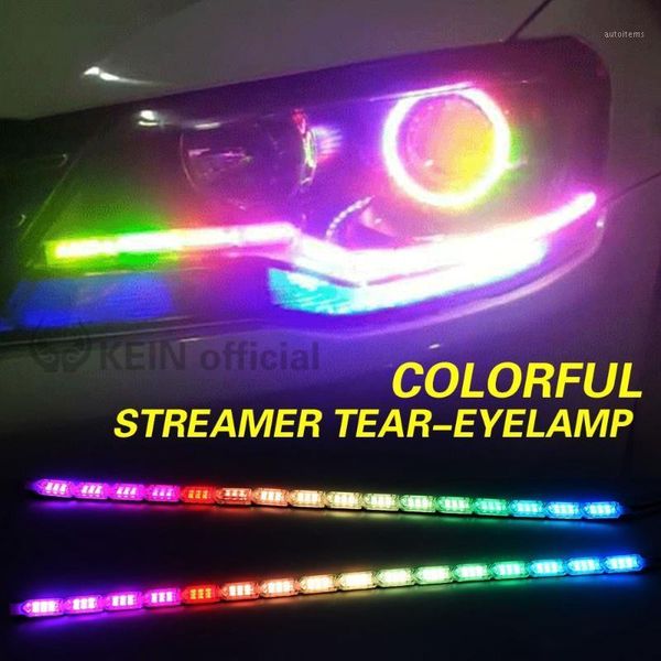 kein 2pcs drl rgb led tear silicone car drl daytime running turn signal light guide bar lamp with running signal colorful yellow1
kein 2pcs drl rgb led tear silicone car drl daytime running turn signal light guide bar lamp with running signal colorful yellow1