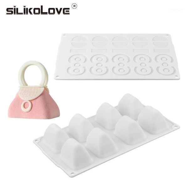 cake tools silikolove silicone molds for baking desserts chiffon mousse lady's bag 2piece/set1
cake tools silikolove silicone molds for baking desserts chiffon mousse lady's bag 2piece/set1