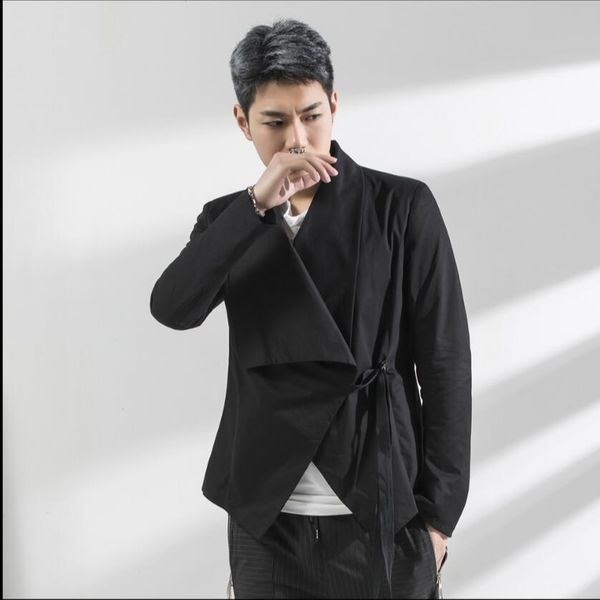 2020 men's marks suits irregular personality jackets big lapel fine suit wester blazer coat new spring design t7rl, White;black
2020 men's marks suits irregular personality jackets big lapel fine suit wester blazer coat new spring design t7rl, White;black