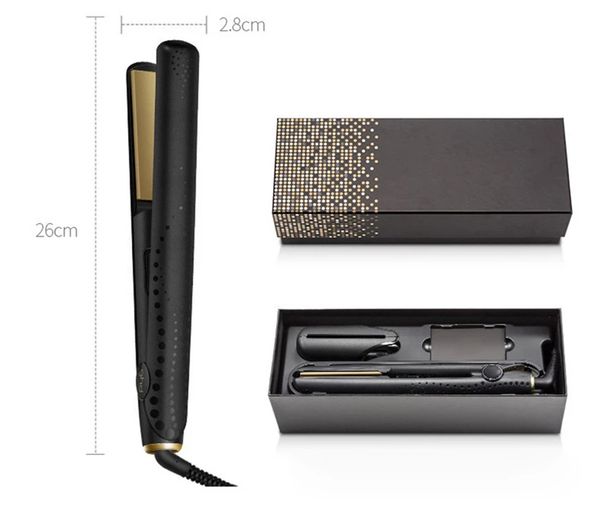 good quality v gold max hair straightener classic professional styler fast hair straighteners iron hair styling tool with retail box, Black
good quality v gold max hair straightener classic professional styler fast hair straighteners iron hair styling tool with retail box, Black