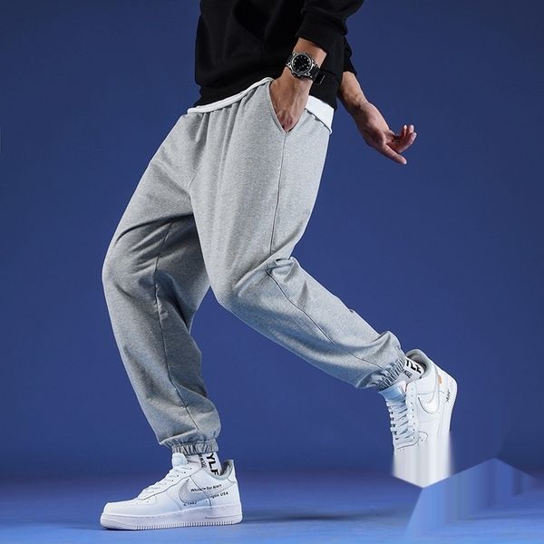 wmqwt pure cotton trousers sweat autumn youth ankle-binding casual sports sports men's loose studentsloose running pants trendy casual, Blue
wmqwt pure cotton trousers sweat autumn youth ankle-binding casual sports sports men's loose studentsloose running pants trendy casual, Blue