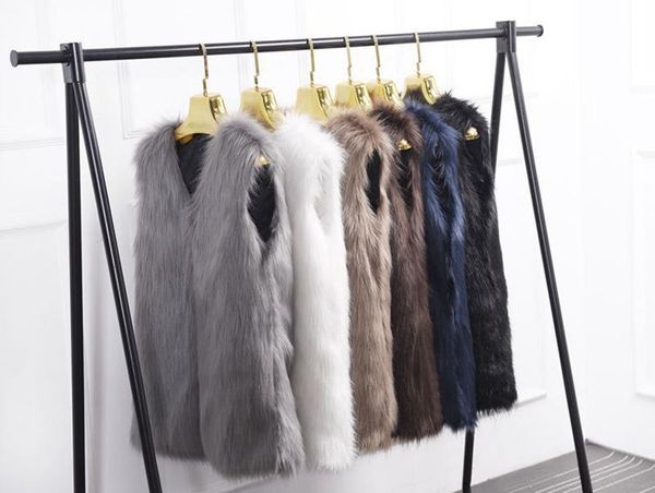 coat outwear women lady faux fur warmer vest waistcoat gilet sleeveless jacket, Black
coat outwear women lady faux fur warmer vest waistcoat gilet sleeveless jacket, Black