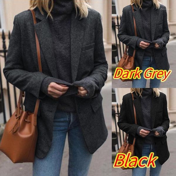women's suits & blazers zanzea fashion women blazer jackets autumn lapel neck long sleeve coat plus size solid office work outwear casu, White;black
women's suits & blazers zanzea fashion women blazer jackets autumn lapel neck long sleeve coat plus size solid office work outwear casu, White;black