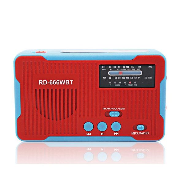 radio multifunctional solar crank dynamo am/fm/noaa weather with led emergency phone charger
radio multifunctional solar crank dynamo am/fm/noaa weather with led emergency phone charger