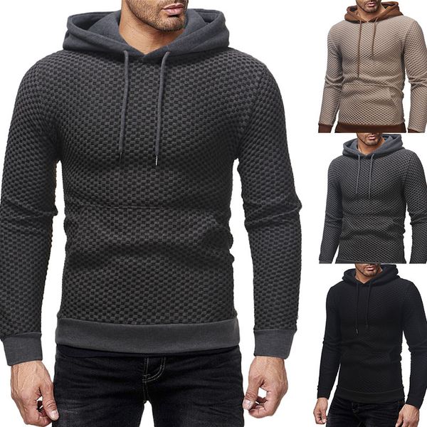 mens designer pullovers hoodies autumn winter fashion casual long sleeve stand collar solid color hoodies mens clothes, Black
mens designer pullovers hoodies autumn winter fashion casual long sleeve stand collar solid color hoodies mens clothes, Black