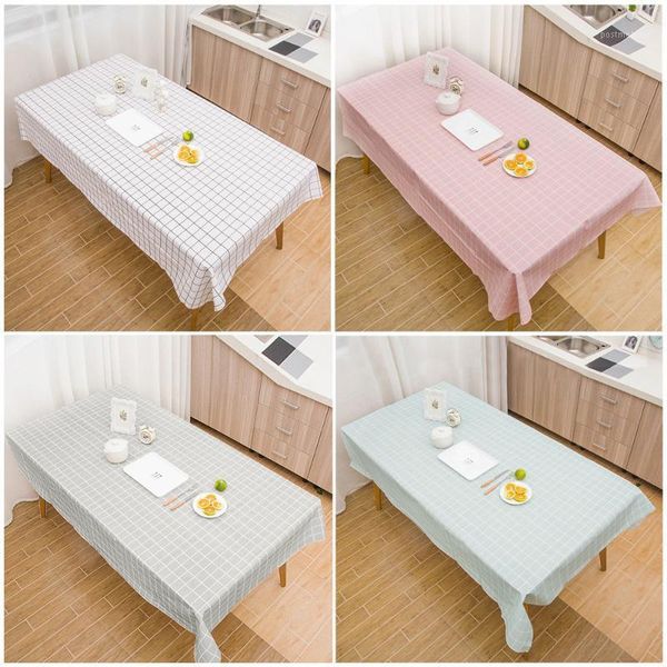 large rectangle plaid thickened peva table cover cloth wipe clean wearproof breathable tablecloth covers party home decor f11
large rectangle plaid thickened peva table cover cloth wipe clean wearproof breathable tablecloth covers party home decor f11