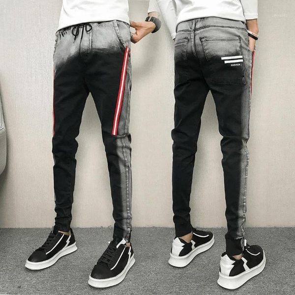 men skinny jeans pants denim fashion jeans black winter 2018 men's slim1, Blue
men skinny jeans pants denim fashion jeans black winter 2018 men's slim1, Blue