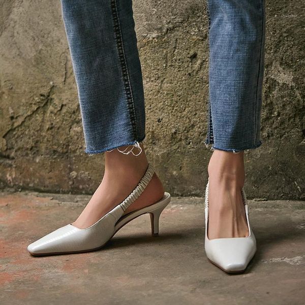dress shoes pointed toe women white leather pumps summer slingbacks wedding 6cm high heels party creepers chaussure femmes sandalias1, Black
dress shoes pointed toe women white leather pumps summer slingbacks wedding 6cm high heels party creepers chaussure femmes sandalias1, Black