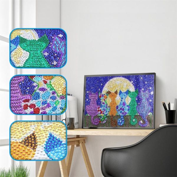 5d special shaped diamond painting animal cat moon full drilled diamond embroidery cross stitch kits diy art craft home decor
5d special shaped diamond painting animal cat moon full drilled diamond embroidery cross stitch kits diy art craft home decor