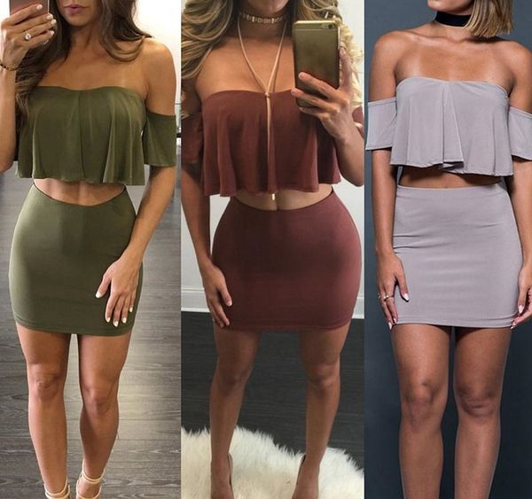 2 piece set womens two piece outfit clothes summer crop and bodycon mini skirt women casual fz1209, Gray
2 piece set womens two piece outfit clothes summer crop and bodycon mini skirt women casual fz1209, Gray