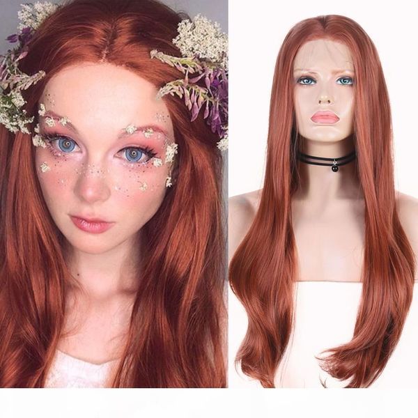 charisma copper red wavy hair synthetic lace front wigs for black women heat resistant cosplay wigs natural hairline new arrival
charisma copper red wavy hair synthetic lace front wigs for black women heat resistant cosplay wigs natural hairline new arrival