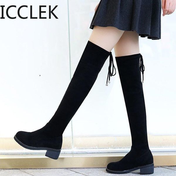 boots over the knee women female shoes suede long winter fashion thigh high plus size1, Black
boots over the knee women female shoes suede long winter fashion thigh high plus size1, Black