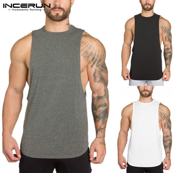 incerun fashion sleeveless tank men muscle bodybuilding gyms vest loose streetwear tees men clothing 2021 summer -5xl, White;black
incerun fashion sleeveless tank men muscle bodybuilding gyms vest loose streetwear tees men clothing 2021 summer -5xl, White;black