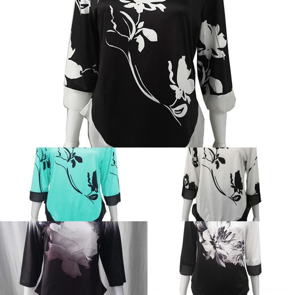 2019 spring and summer new women's t-shirt irregular pointed angle 3d coat t-shirt printed 9ws5s, White
2019 spring and summer new women's t-shirt irregular pointed angle 3d coat t-shirt printed 9ws5s, White