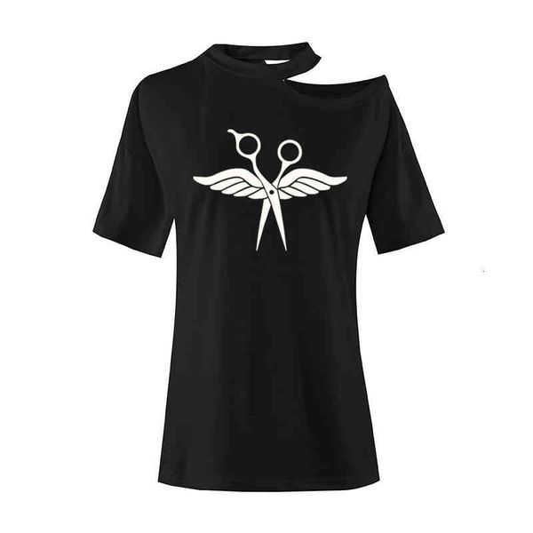 hairdresser salon barber hairstylist t shirt women cotton tee scissors camisetas casual short sleeved printed clothes, White
hairdresser salon barber hairstylist t shirt women cotton tee scissors camisetas casual short sleeved printed clothes, White