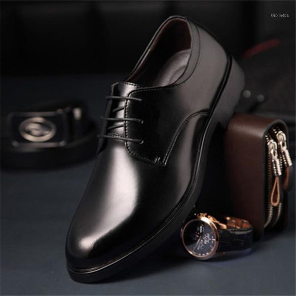 dress shoes 2021 men formal wedding leather business pointed toe for man men's oxford flats1, Black
dress shoes 2021 men formal wedding leather business pointed toe for man men's oxford flats1, Black