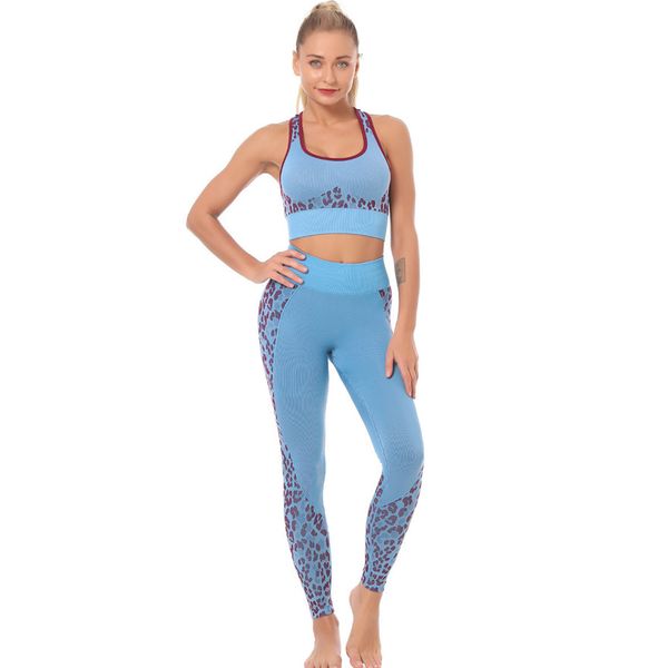 women seamless yoga suit knitted leopard print running sports gym workout push-up bra tummy control fitness leggings set, White;red
women seamless yoga suit knitted leopard print running sports gym workout push-up bra tummy control fitness leggings set, White;red