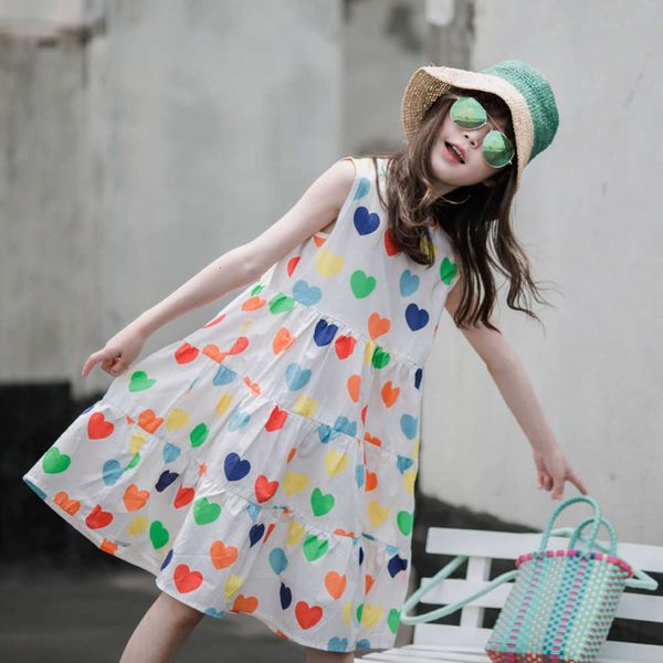 girl summer seaside 2020 holiday new children's love print sweet drs cotton svels vt skirt cudv 2ruw, Red;yellow
girl summer seaside 2020 holiday new children's love print sweet drs cotton svels vt skirt cudv 2ruw, Red;yellow