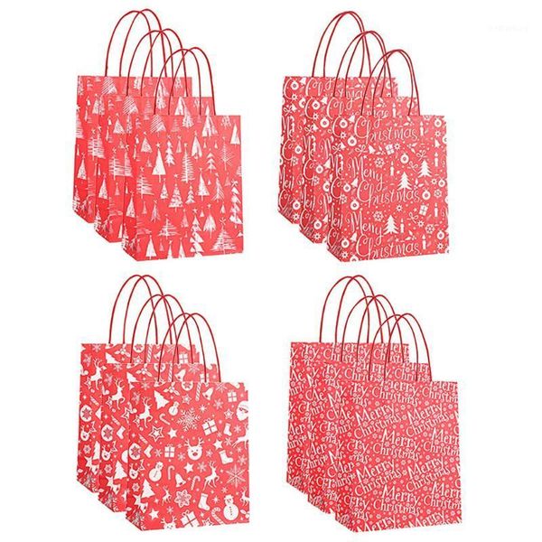 gift wrap 12pcs christmas bag paper packaging kraft bottom tote year supplies box bags navidad1
gift wrap 12pcs christmas bag paper packaging kraft bottom tote year supplies box bags navidad1