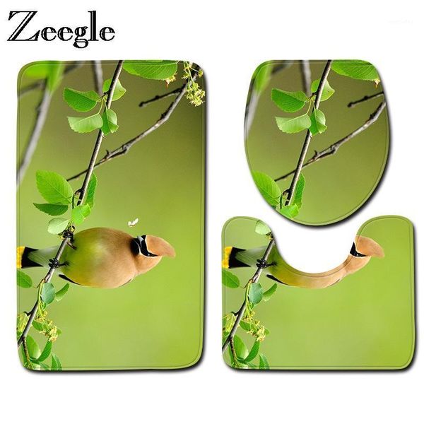 bath mats zeegle bird printed 3pcs bathroom carpet anti-slip mat for toilet lid cover floor absorbent rug1
bath mats zeegle bird printed 3pcs bathroom carpet anti-slip mat for toilet lid cover floor absorbent rug1